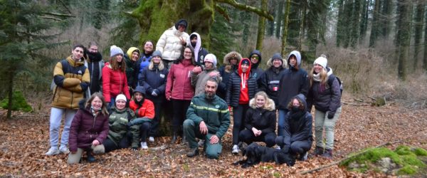 Les terminales STAV visitent la forêt domaniale de l’Escandorgue