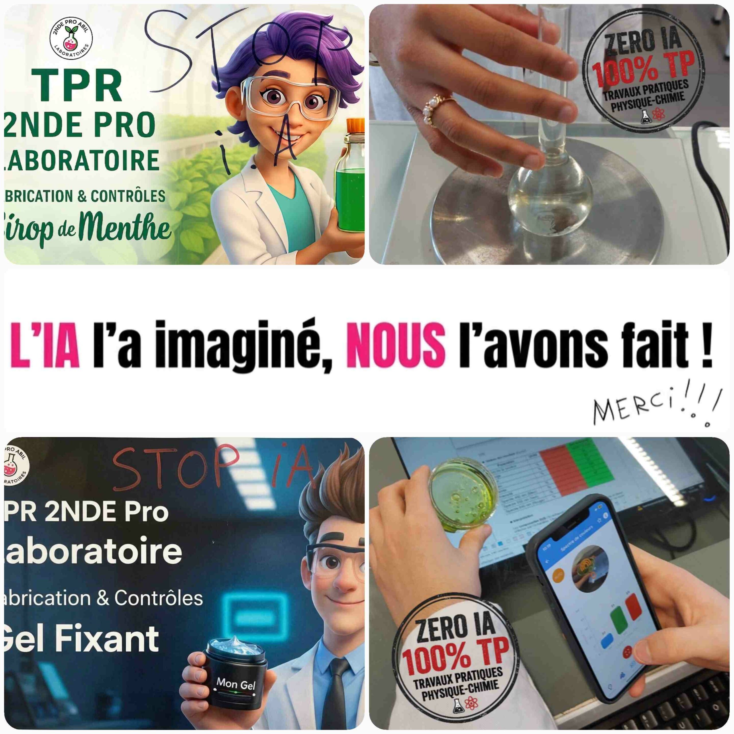 You are currently viewing L’IA au laboratoire : quand nos élèves revendiquent le « vrai » ! 🧪